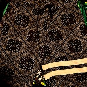 Bandana printed shorts